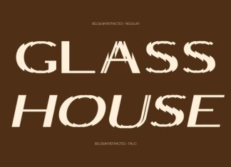 Belgium Refracted – Modern Sans Serif Font preview image 3