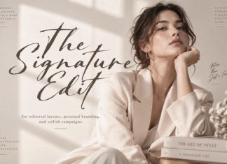 Bethoria Signature – Natural Handwritten Font preview image 2