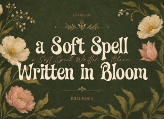 Bhelmora Whimsical Display Font preview image 2