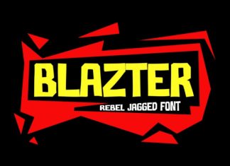 Blazter Font preview image 1