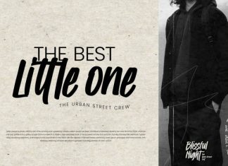 Blissful Night – Quick Brush Font preview image 2