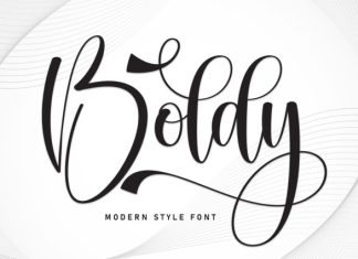 Boldy Font preview image 1