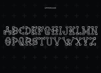 Boneliness Line Font preview image 3