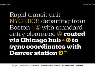 Brikton – Unique Slab Serif Font preview image 3