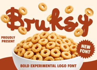 Bruksy Font preview image 1