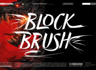 Brush endless Font preview image 2