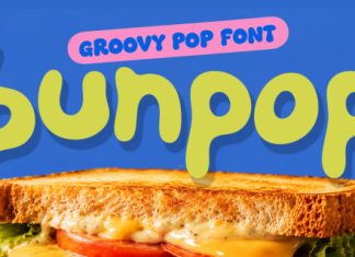 Bunpop Font preview image 1