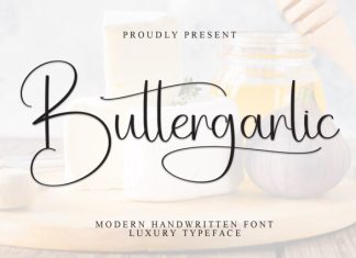 Buttergarlic Font preview image 1