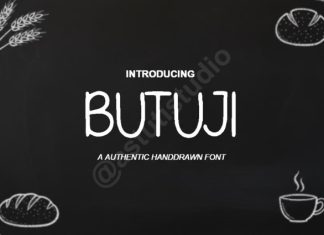Butuji Font preview image 1