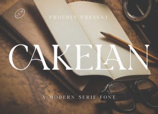 CAKELAN Font preview image 1