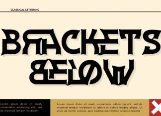 CLASSICAL LETTERING – CYBERPUNK FONT preview image 2