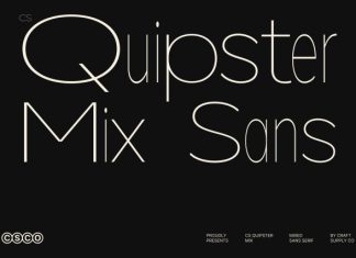CS Quipster Mix Font preview image 1