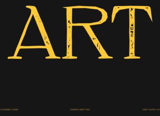 CS Ramsey Stamp Font preview image 2