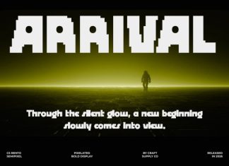 CS Rento Semipixel Font preview image 3