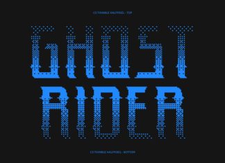 CS Thimble Halfpixel Font preview image 3