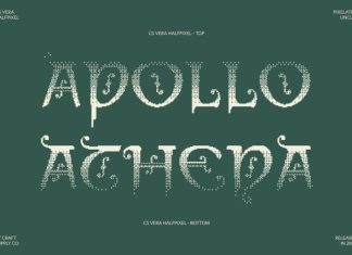 CS Vera Halfpixel Font preview image 3