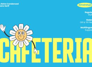 Cafeteria Font preview image 1