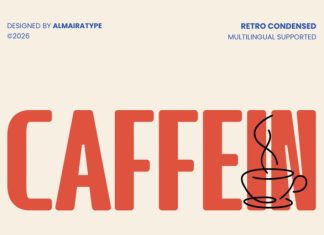 Caffein Font preview image 1