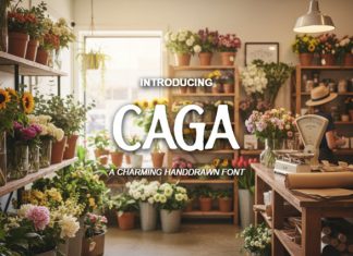 Caga – Modern Luxury Serif Font preview image 1