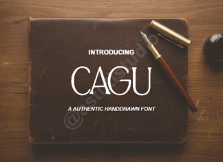 Cagu Font preview image 1