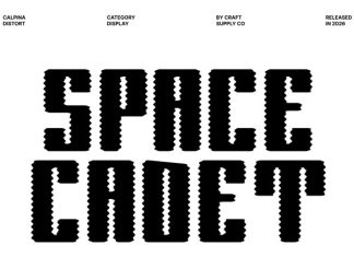 Calpina Distort Font preview image 2