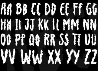Chalky Horror Font preview image 2