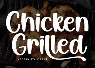 Chicken Grilled Font preview image 1