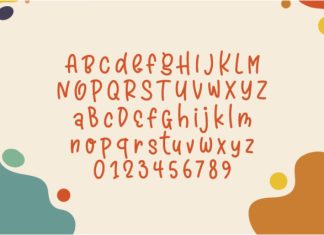 Childish HS Font preview image 3