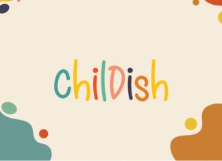 Childish HS Font preview image 1