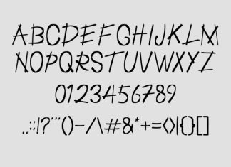 Chinese Takeaway Menu Font preview image 2