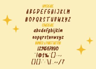 Choco Bounces Font preview image 3