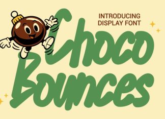 Choco Bounces Font preview image 1
