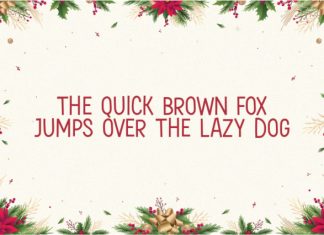 Christmas Holiday Font preview image 3