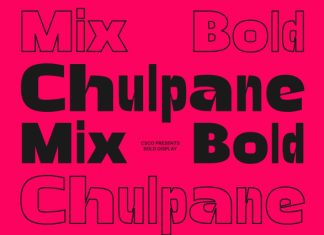 Chulpane Mix Font preview image 1