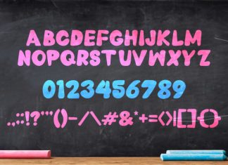 Chunky Funcky Font preview image 2