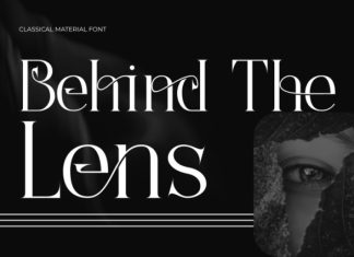 Classical Material – Calligraphic Serif Font preview image 2