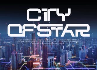 Coastal Blocks – Futuristic Font preview image 2