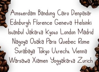 Coffee Shop Line Handwritten Font preview image 2