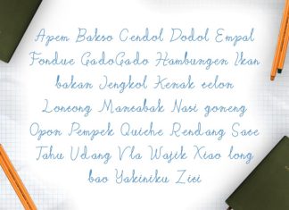 Corolla Line Script Font preview image 3