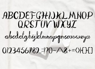 Couvee Handwritten Script Font preview image 2