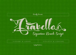 Cravello – Signature Brush Font preview image 1