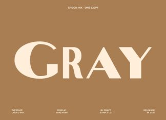 Croco Mix Font preview image 2