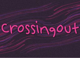 Crossingout HS Font preview image 1