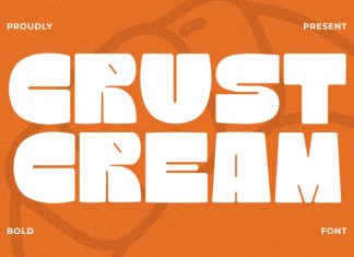 Crust Cream Bold Font preview image 1
