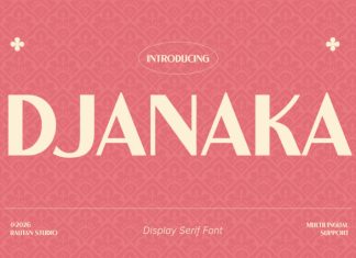 DJANAKA Font preview image 1