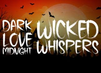 Dark District Font preview image 2