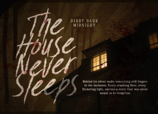 Dark Midnight Horror Raw Brush Font preview image 3