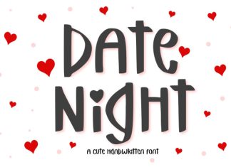 Date Night Font preview image 1