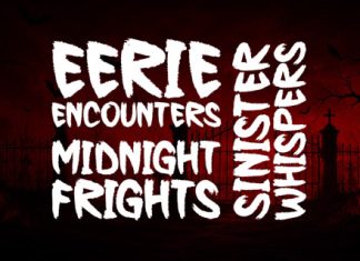 Deadly October Font preview image 2