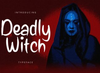 Deadly Witch Font preview image 1